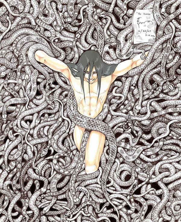 Orochimaru, the sexiest snake freak ever